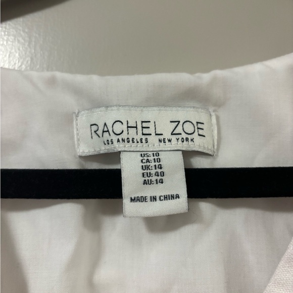 Rachel Zoe Cream Button Down Vest - Picture 2 of 4